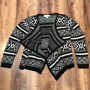 Tribal Print Cardigan